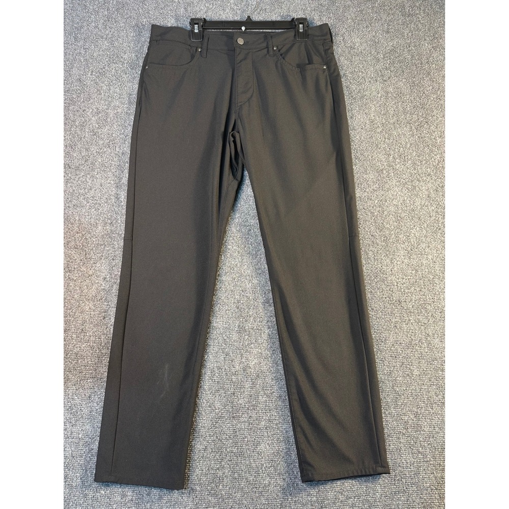 American Eagle Active Flex Slim Fit Pants Black 34x32 Performance Golf Stretch